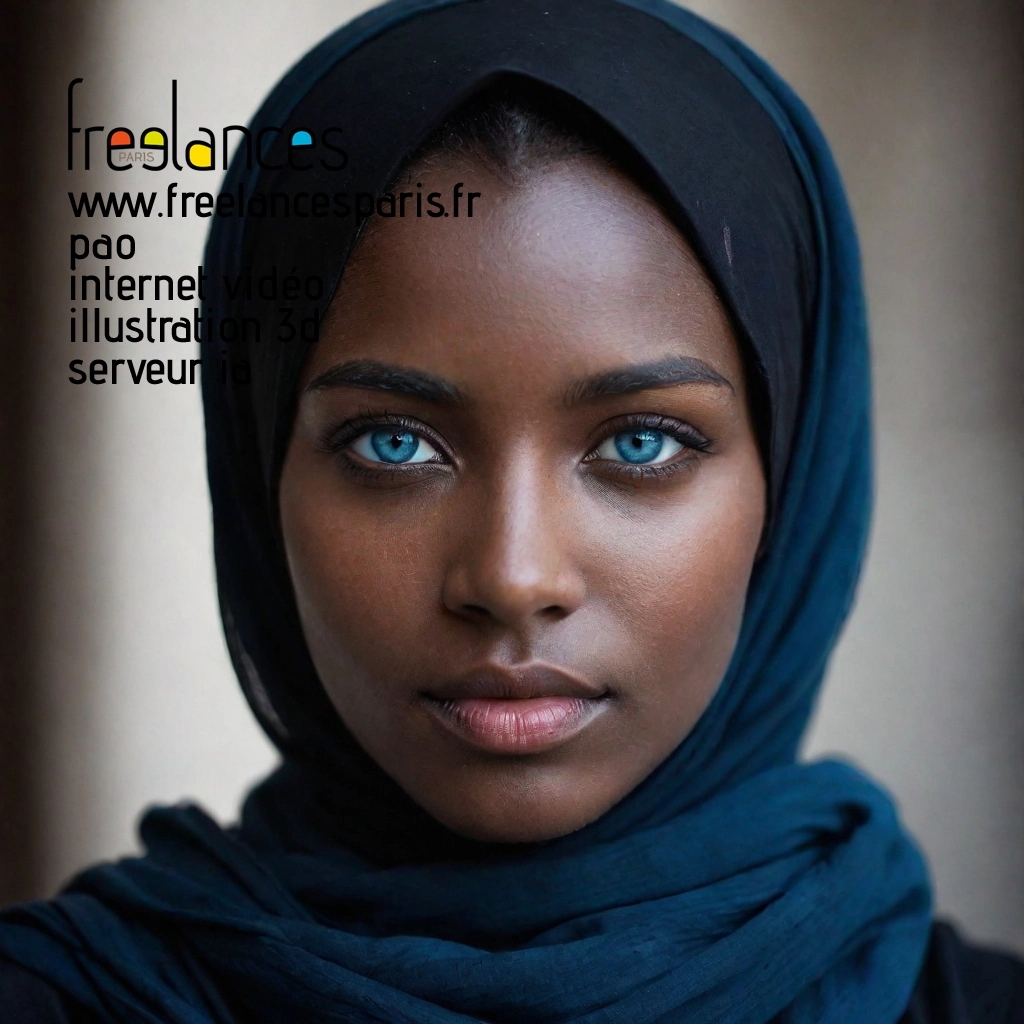 Pao mise en page internet vidéo illustration 3d serveur IA générative AI freelance paris studio de création magazines 739ug0q0